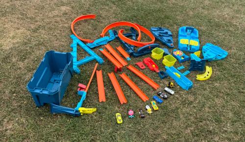 Mix aan hot wheels speelgoed.