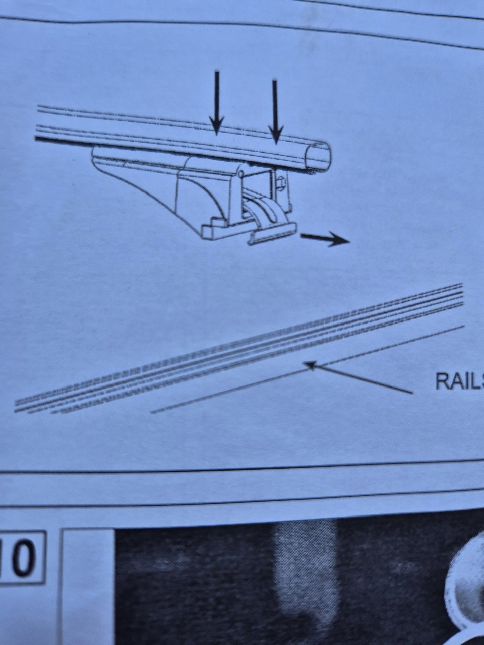 Dakdragers universeel voor gesloten rail