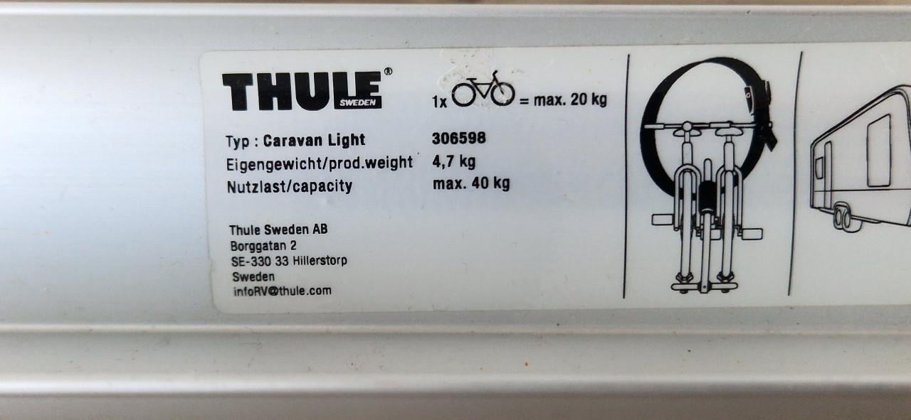 Thule Caravan Light fietsendrager