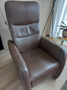 Reaxstoel middelbruin