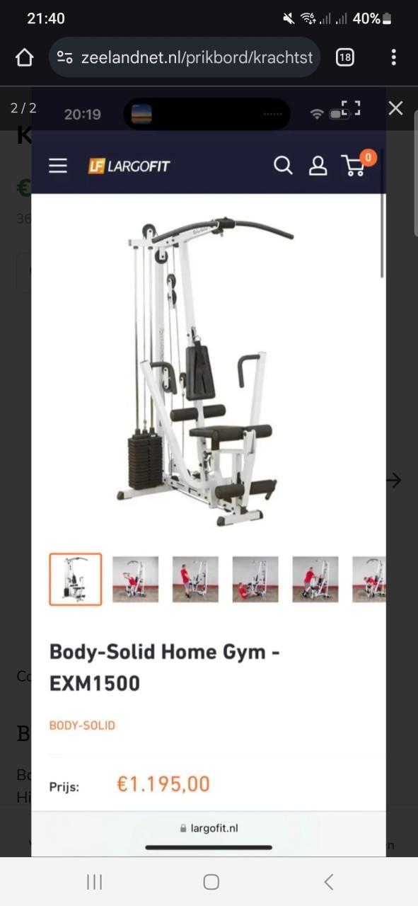 Body solid home gym exm1500