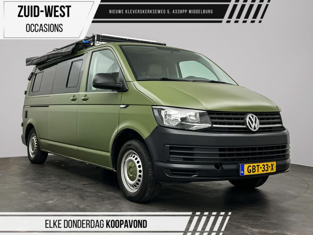 Volkswagen Transporter t6 camper hefdak 3 persoons marge