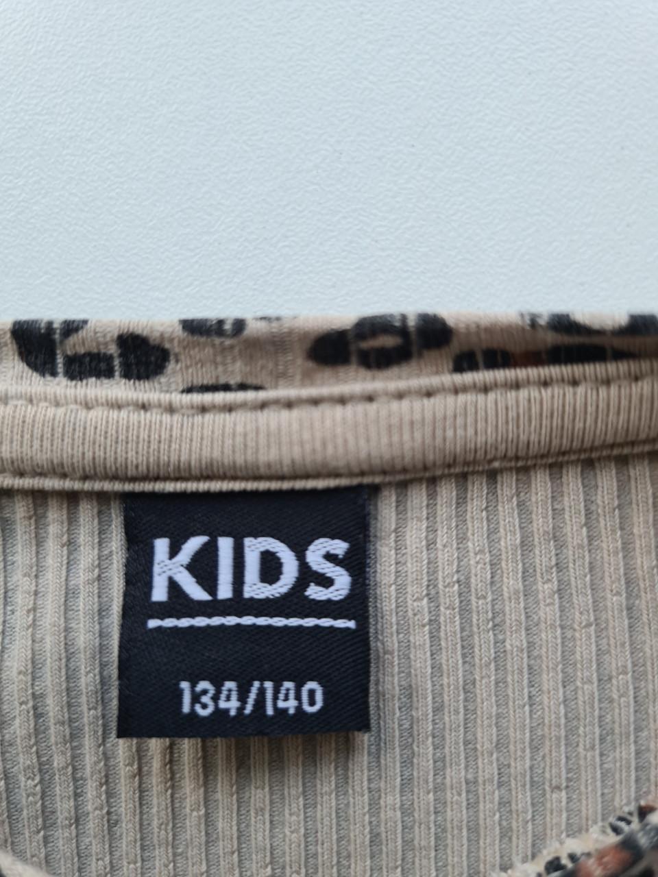Leopardprint jurk KIDS maat 134/140