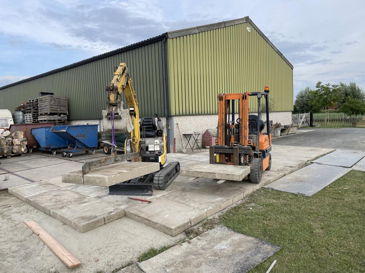 Minigraver werkzaamheden