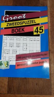 Groot Zweeds  puzzelboek