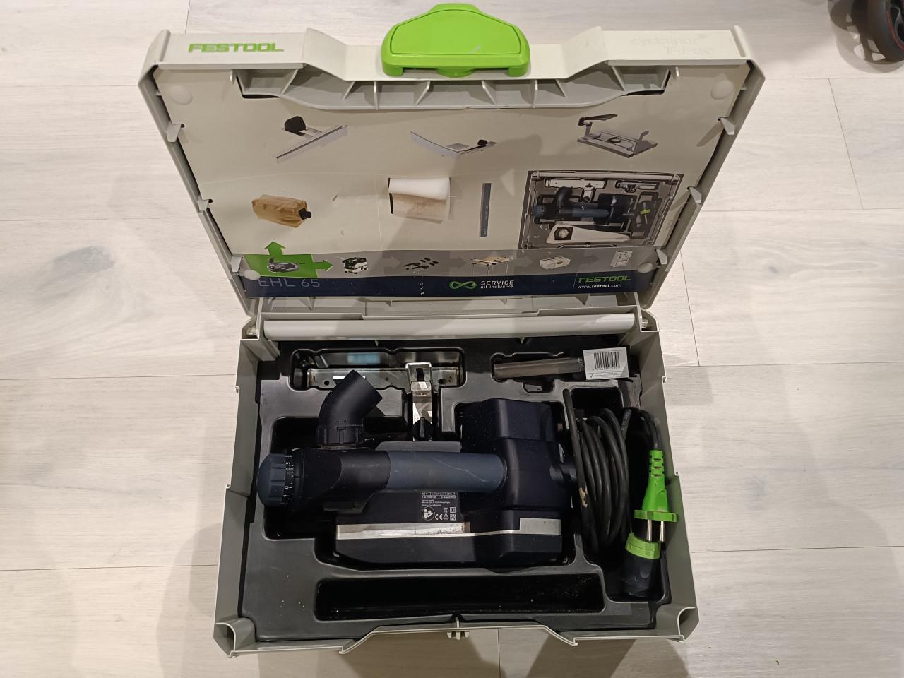 Festool ehl 65 schaafmachine