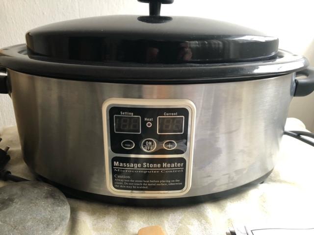 Hotstone pan met 50 stenen