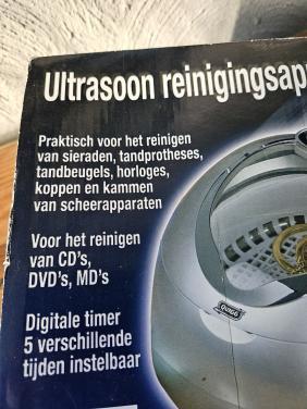 Nieuwe Ultrasoon reinigingsapparaat voor sieraden en meer