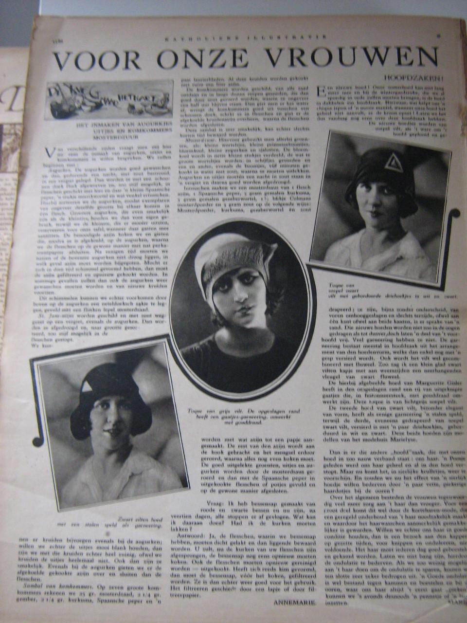 Weekblad katholieke illustratie 1928-1929