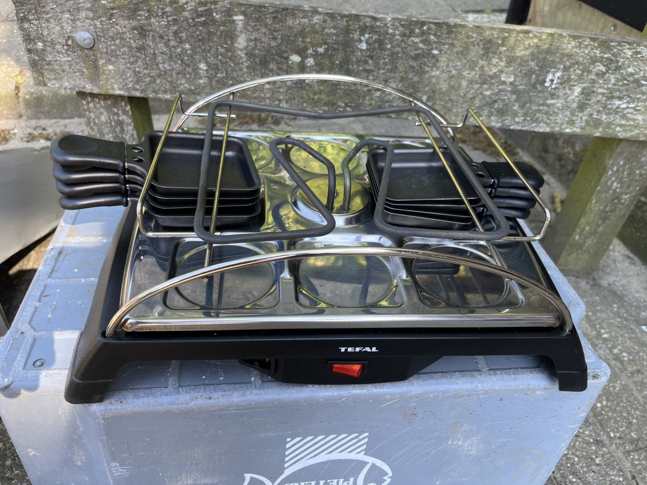 3 Tefal grillplaten