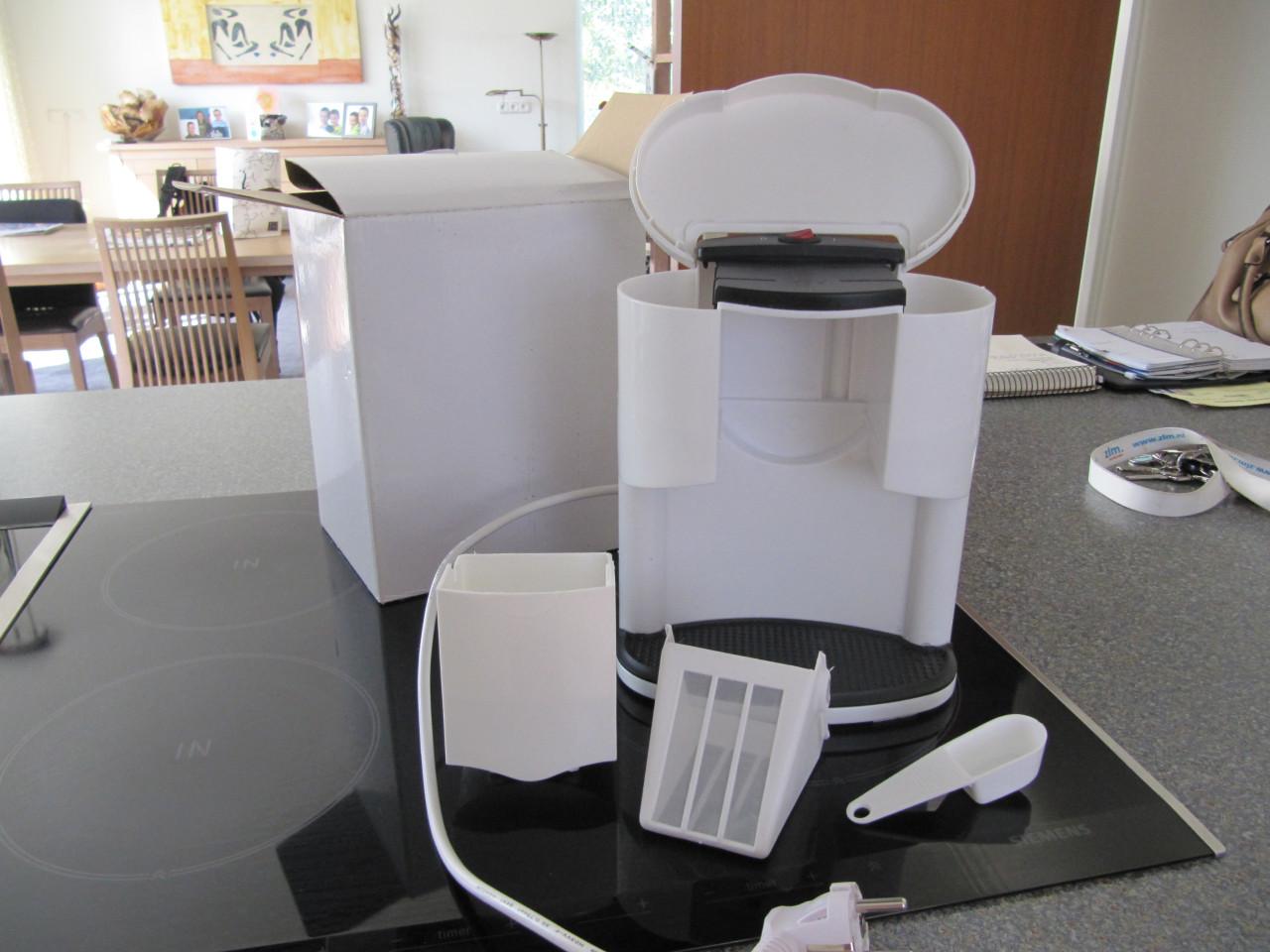 Te koop: koffiezetapparaatje