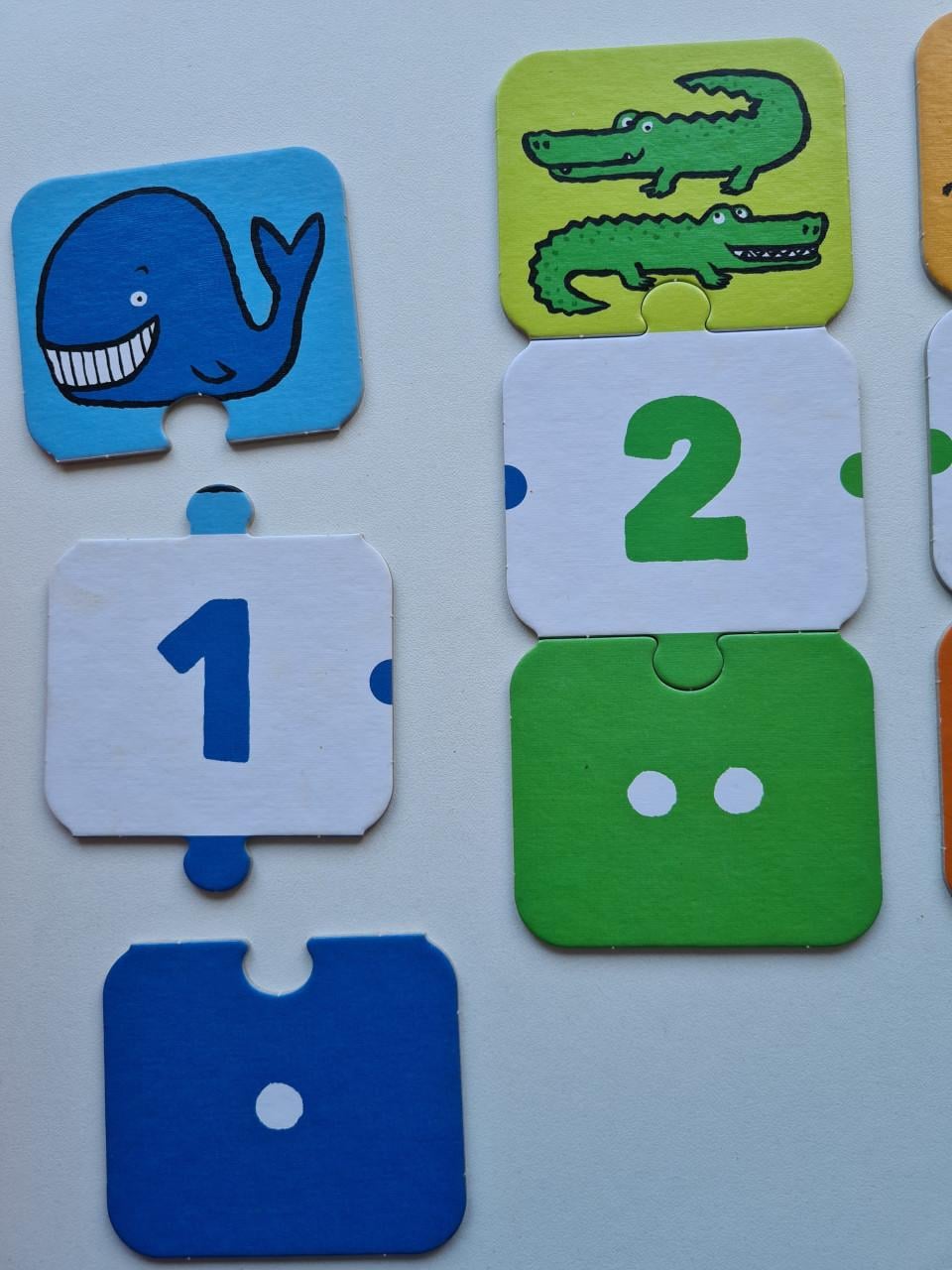 Het educatieve spel "ik leer cijfers" van het merk Jumbo.3+