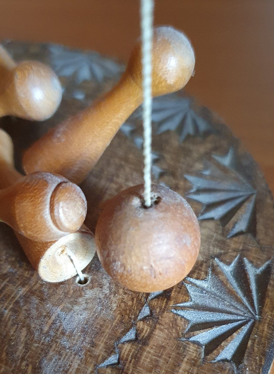 Houten kegelspel