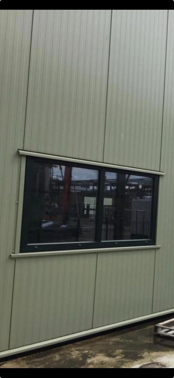 Kunststof kozijn incl. isolerende beglazing
