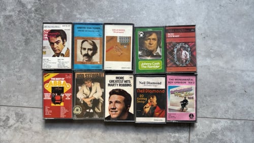 Diverse cassettebandjes