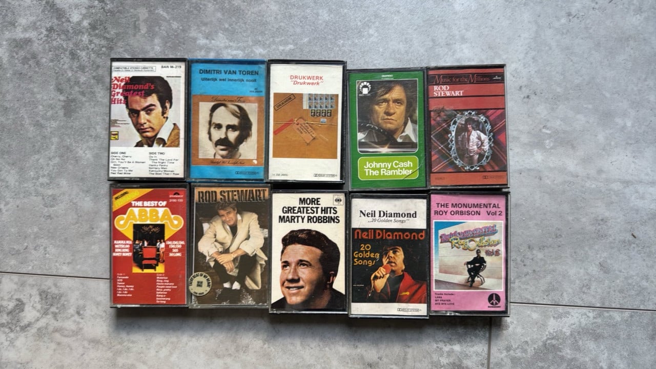 Diverse cassettebandjes