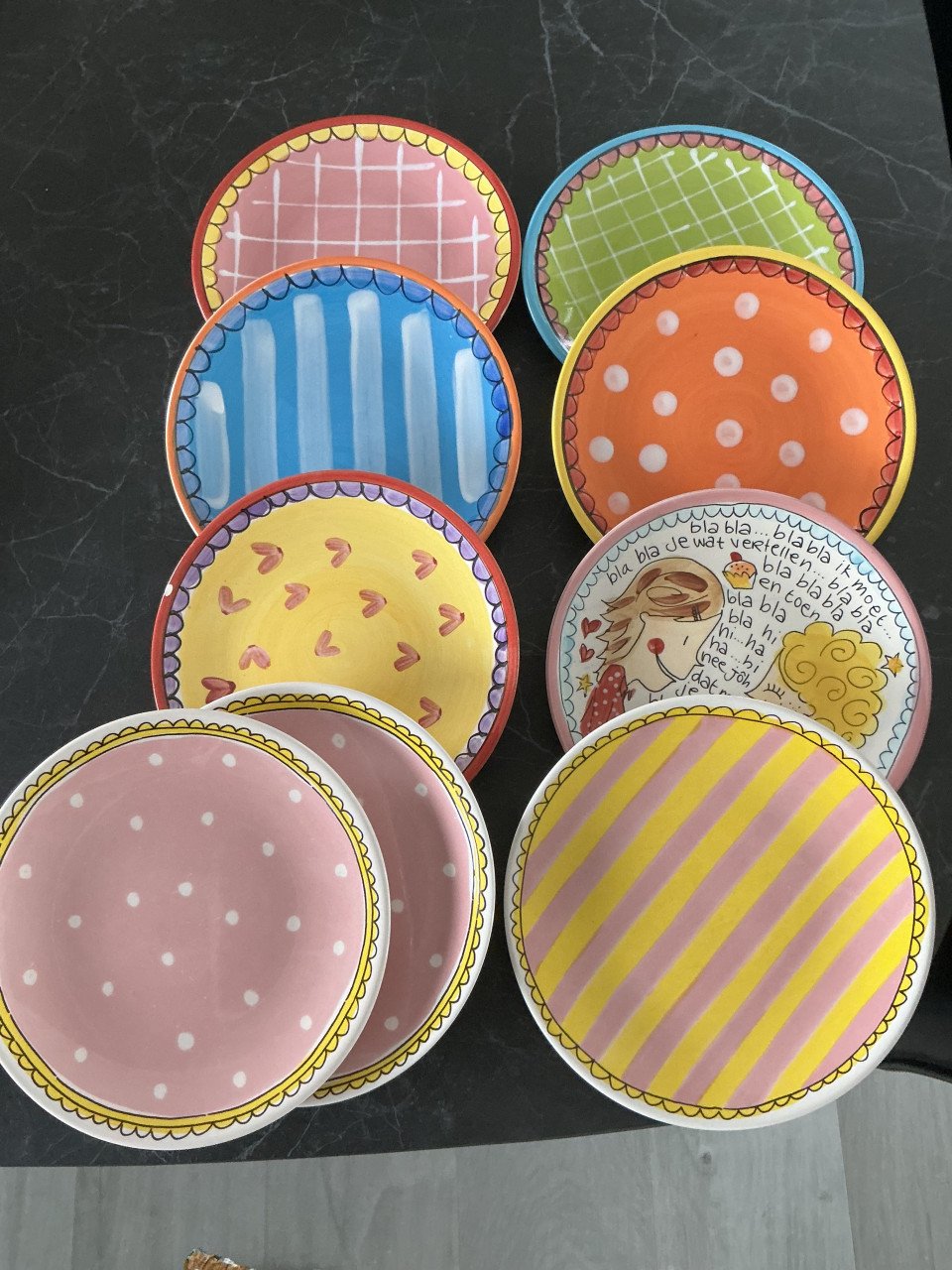 Blond servies