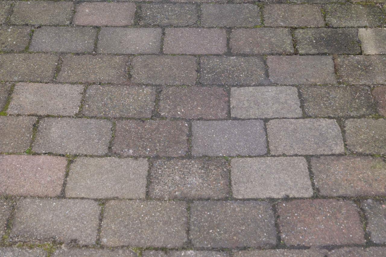 Tuinbestrating trommelstenen