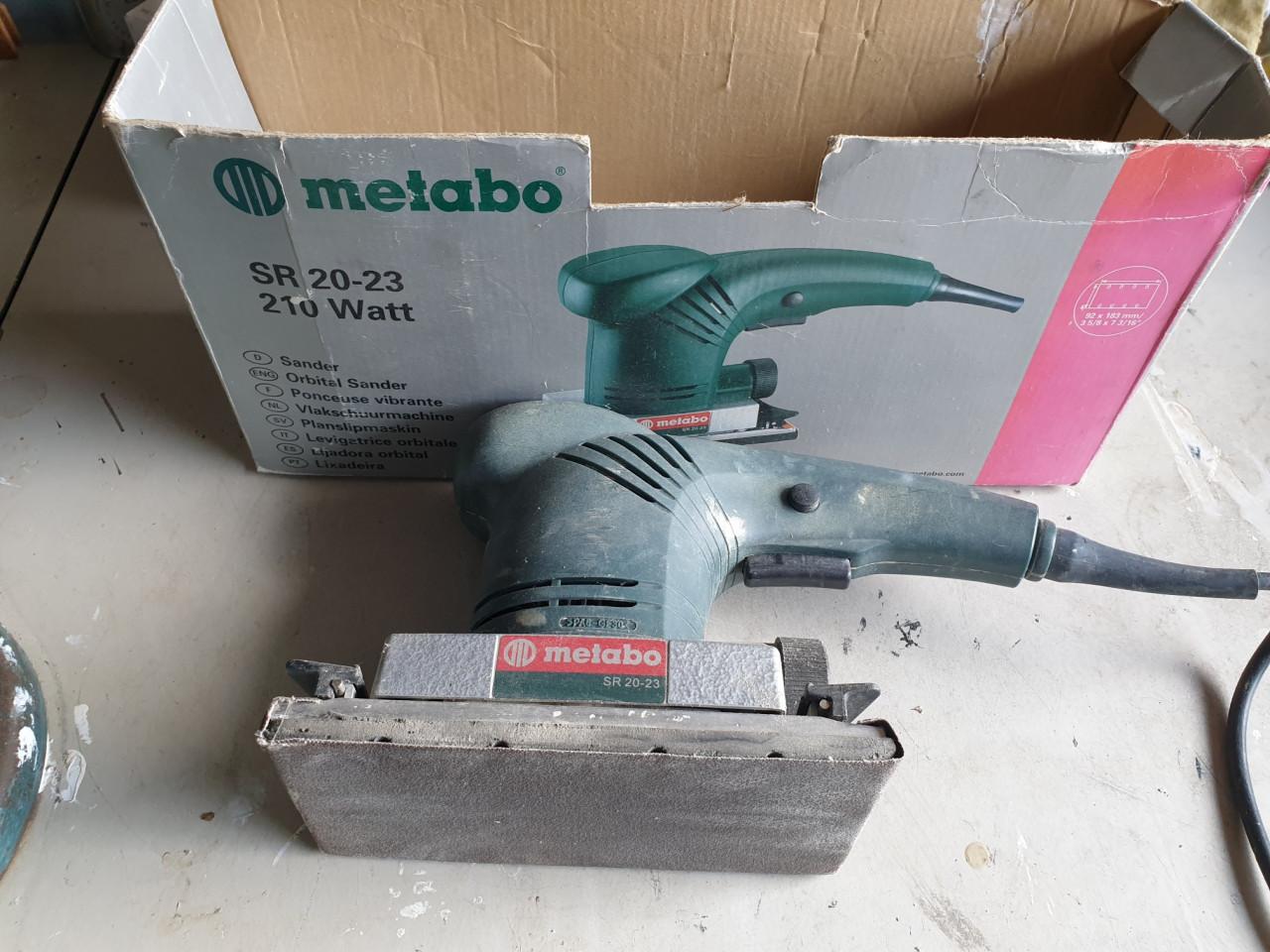 Metabo Schuurmachine