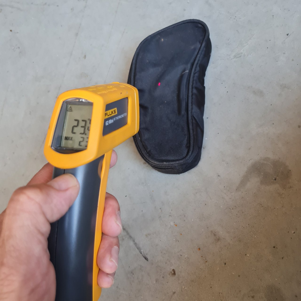 Fluke mini 62 ir thermometer