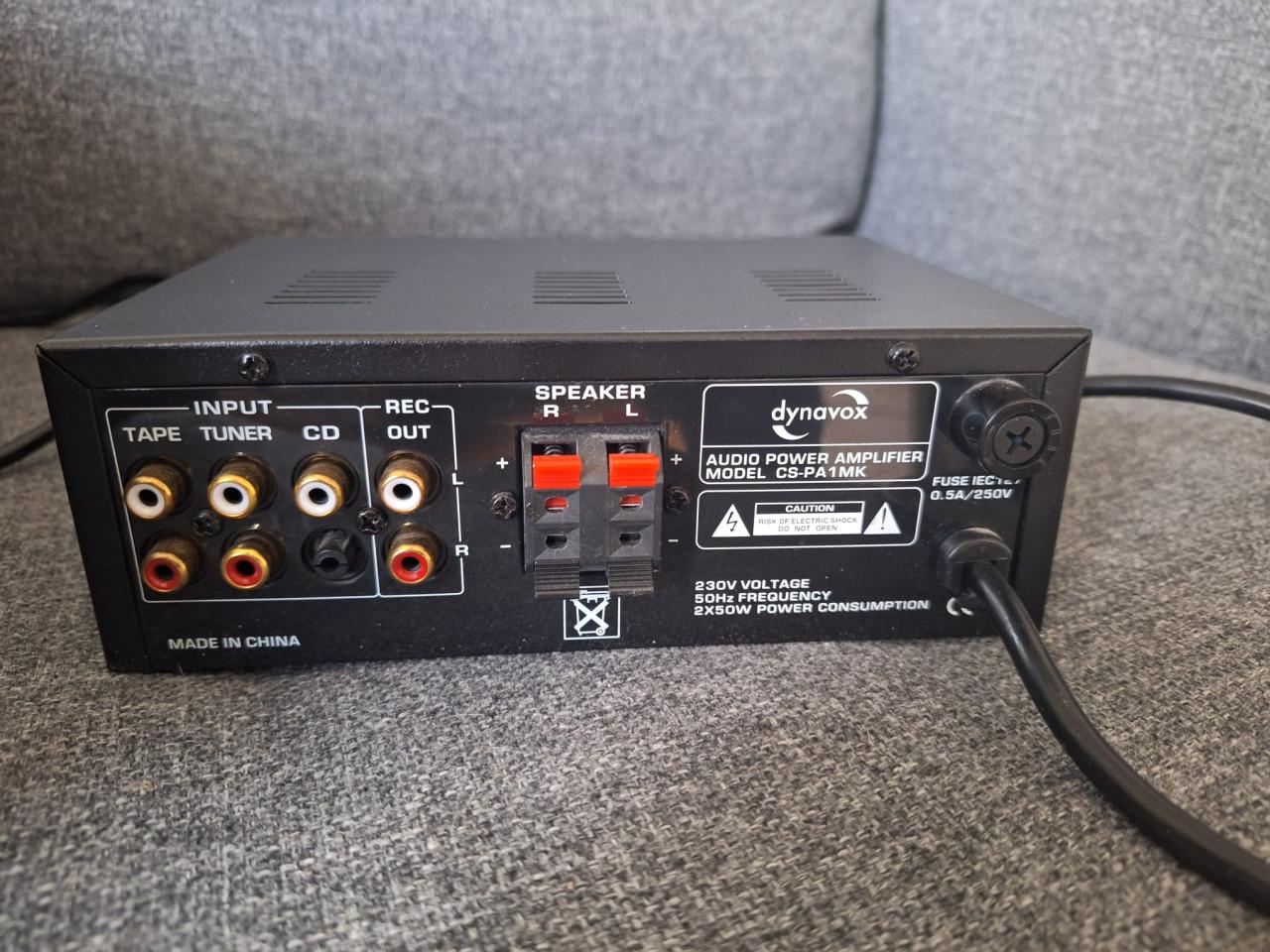 Te koop: Dynavox versterker, type CS-PA 1 MK