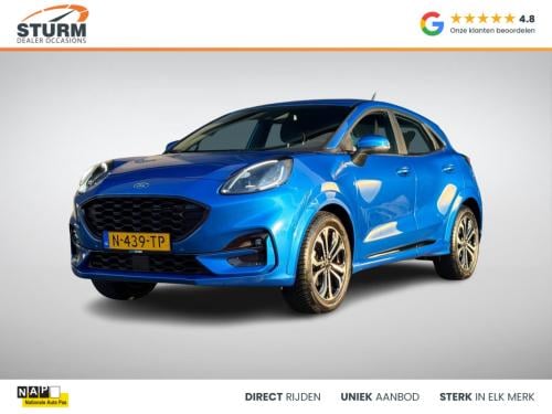Ford Puma 1.0 ecoboost hybrid st-line x nl-auto incl. trekhaak!