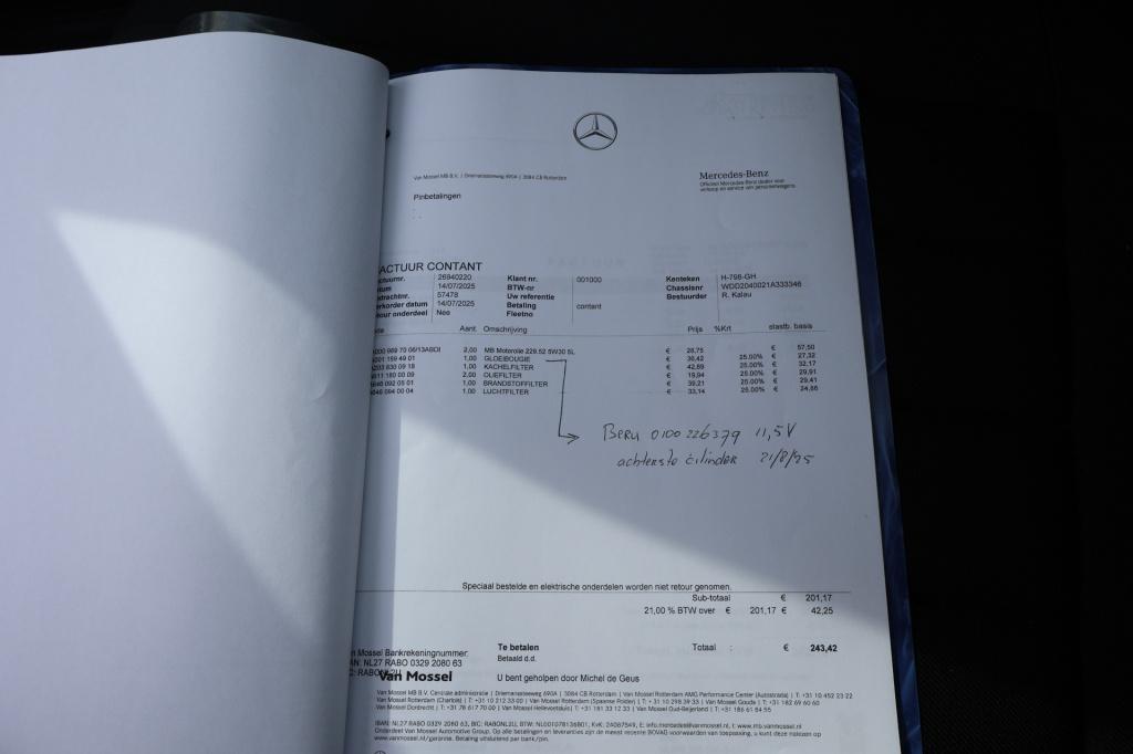 Mercedes-Benz C-Klasse 200 cdi elegance l airco l bluetooth tel l audio mb 