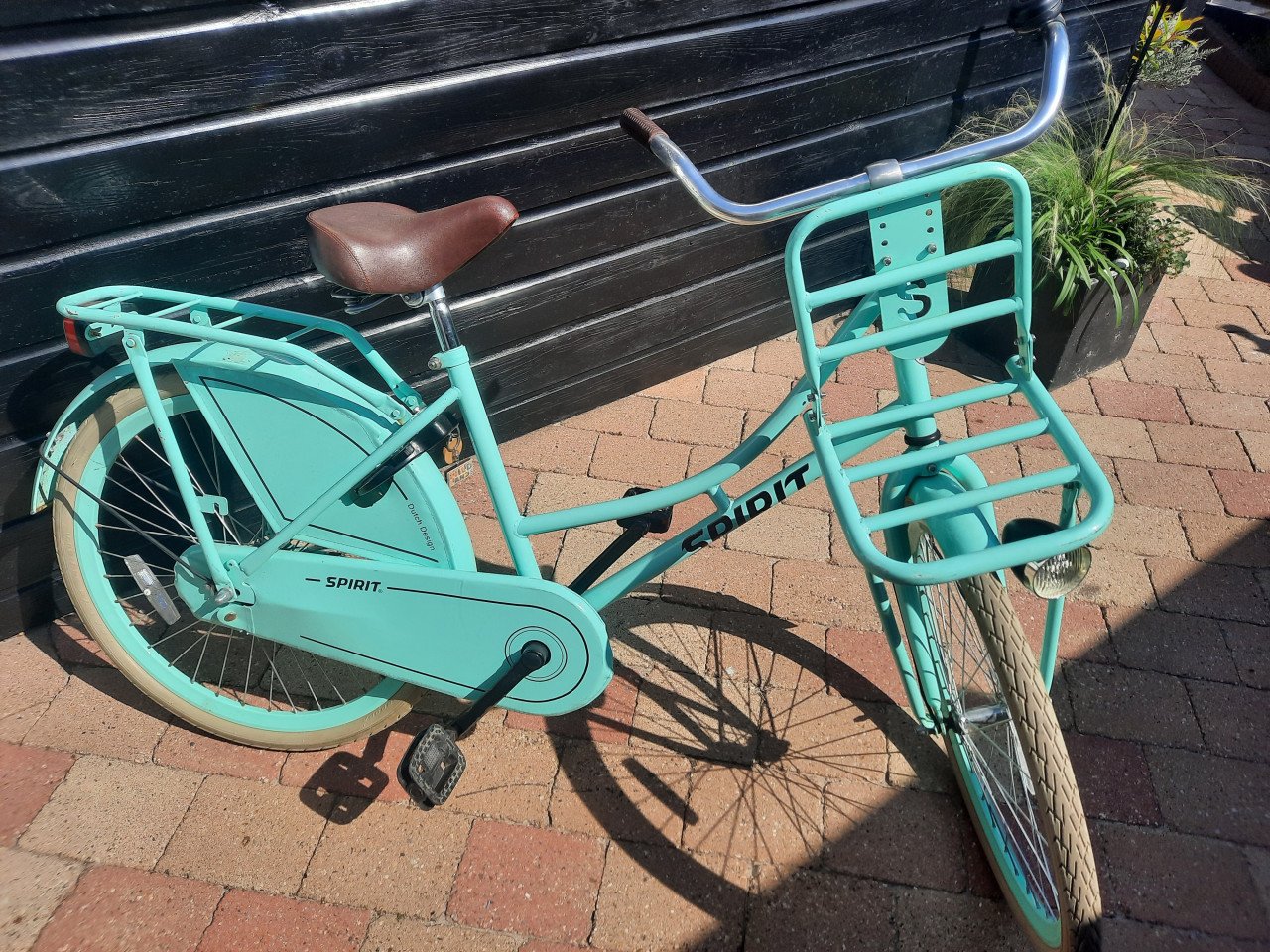 Te koop mint groene meisjesfiets spirit