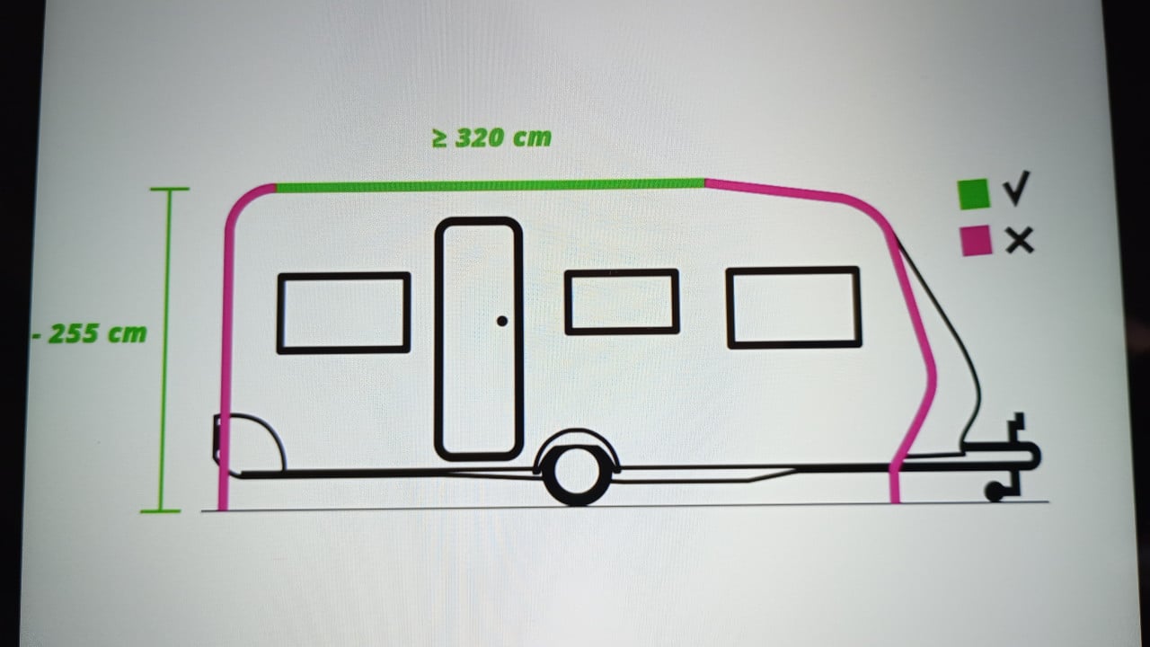 Viera  320 Air Connected opblaasbare voortent (deeltent)