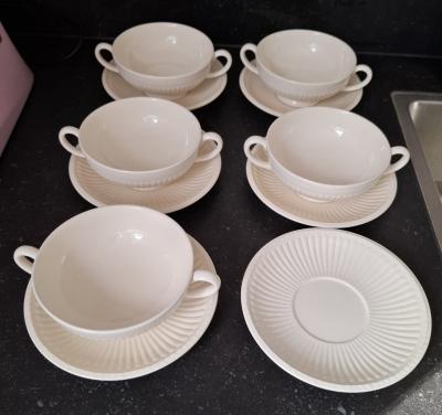 5 soepkommen Wedgwood Edme