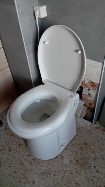 Broyeurtoilet Sani-Start SoftClose Nieuw!