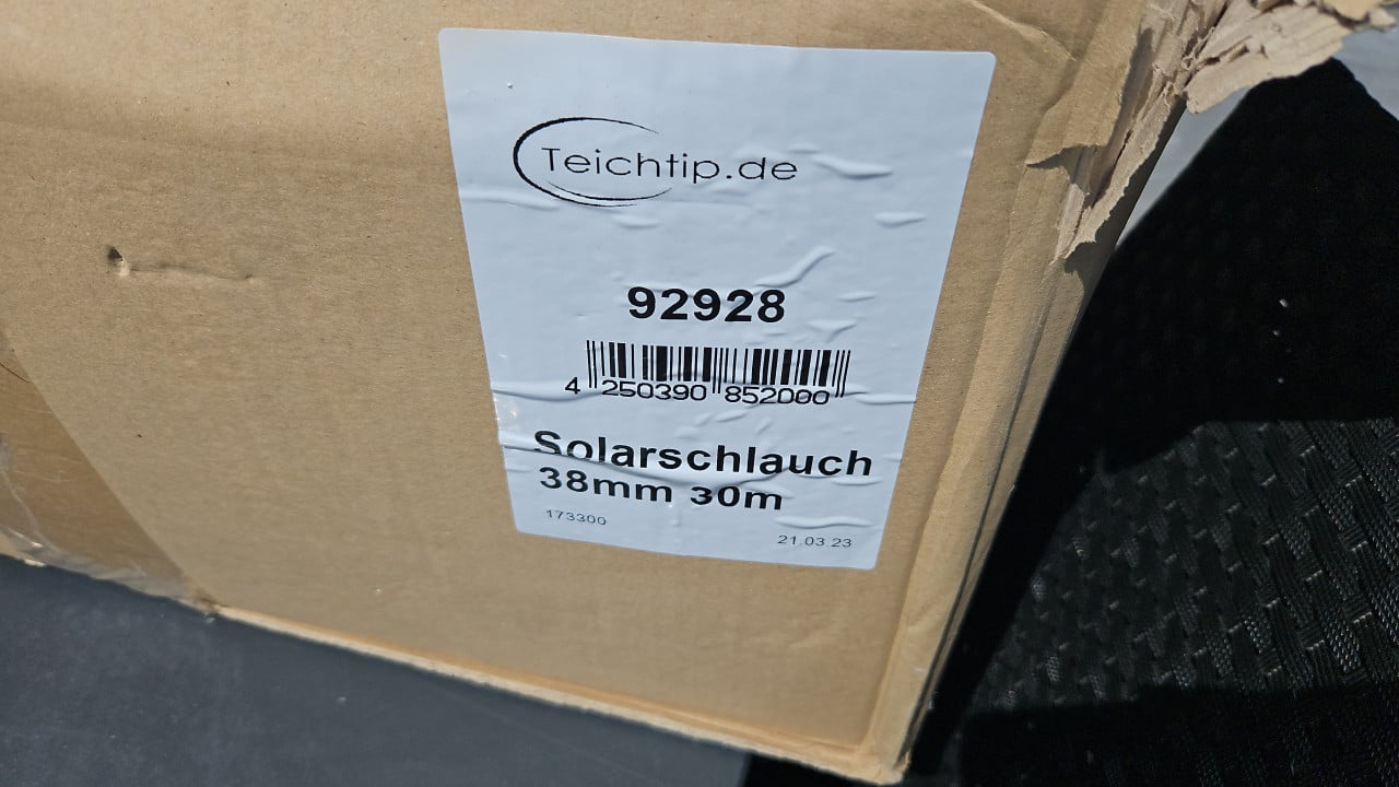 Verwarmingsbuis zwembad
