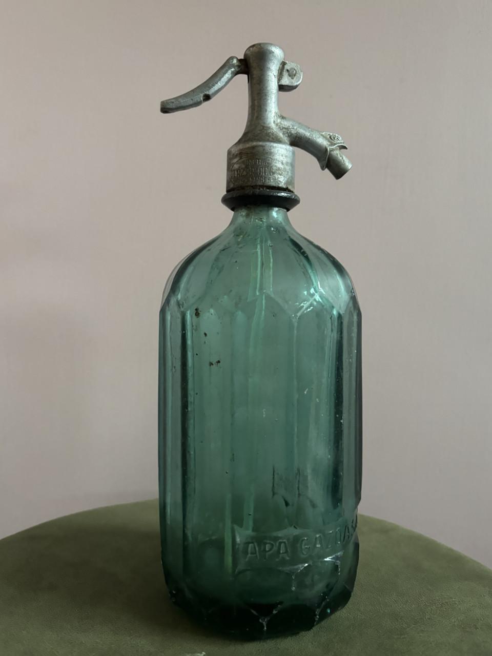 Zeldzame Vintage Sifonfles 1952 Târgu Mureș