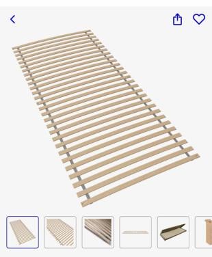 Rolbodem  90x200 1 persoons