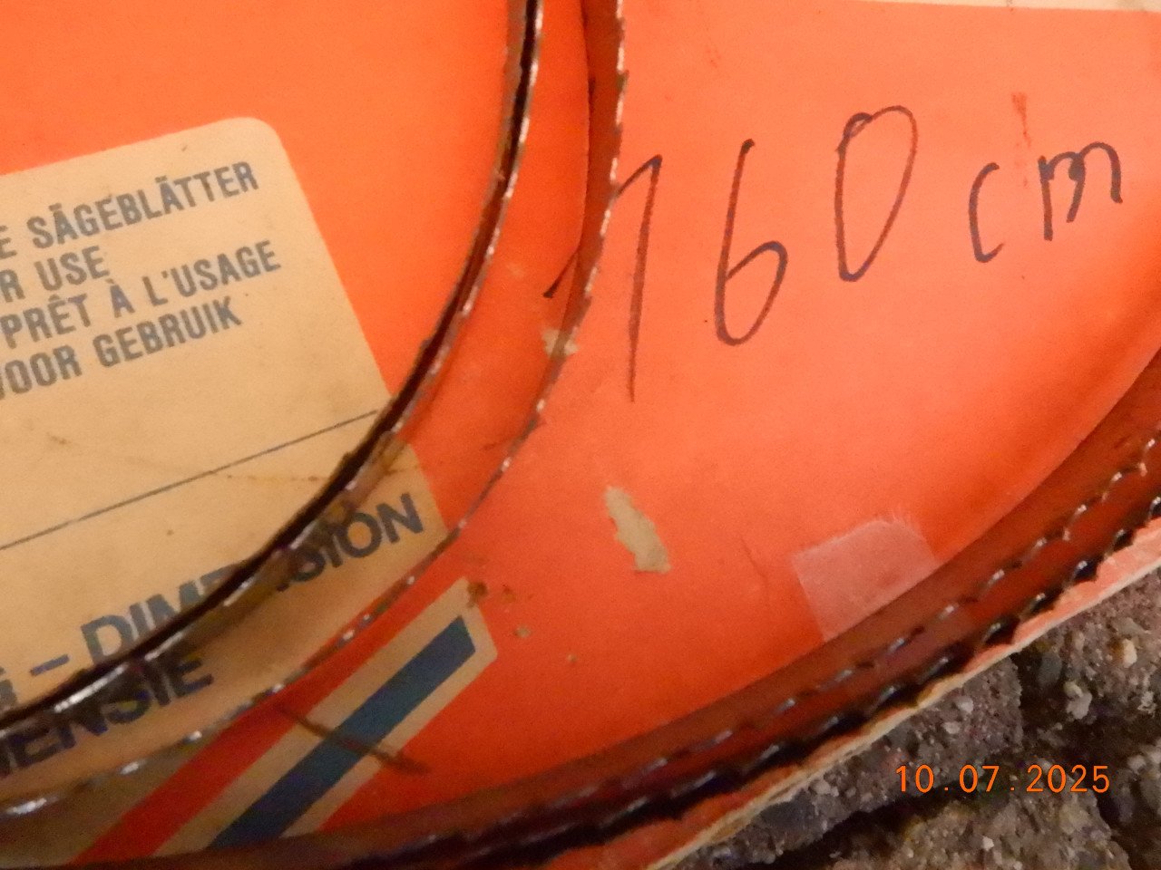 Lintzaagbladeren 160 cm