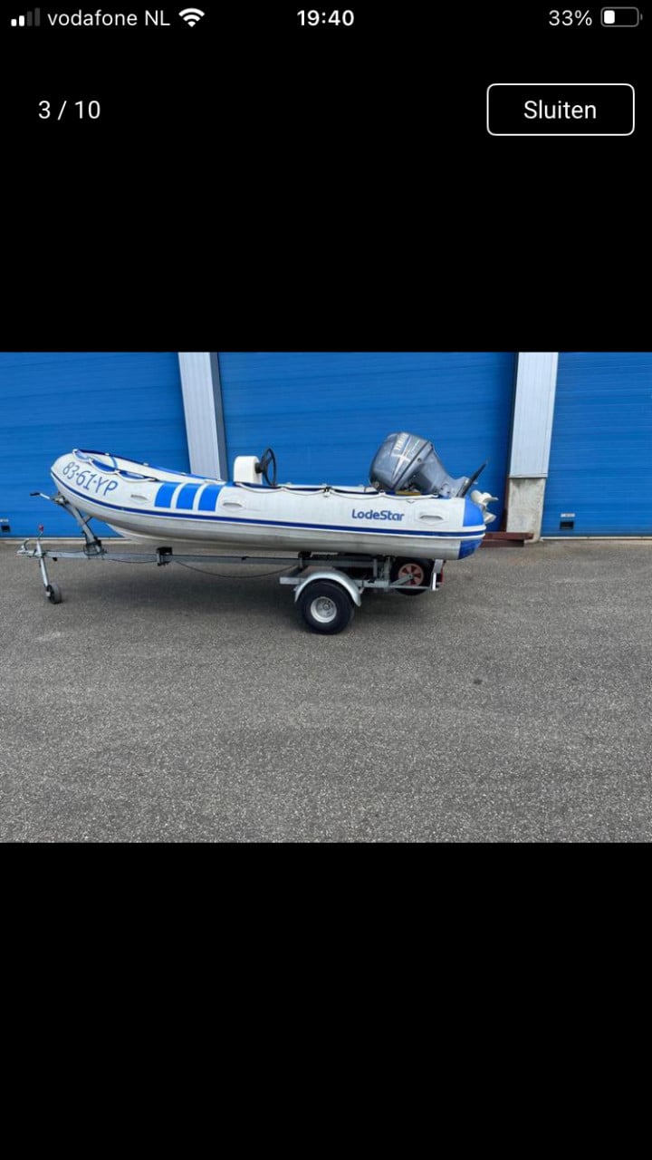 Boot inclusief Trailer | motor |