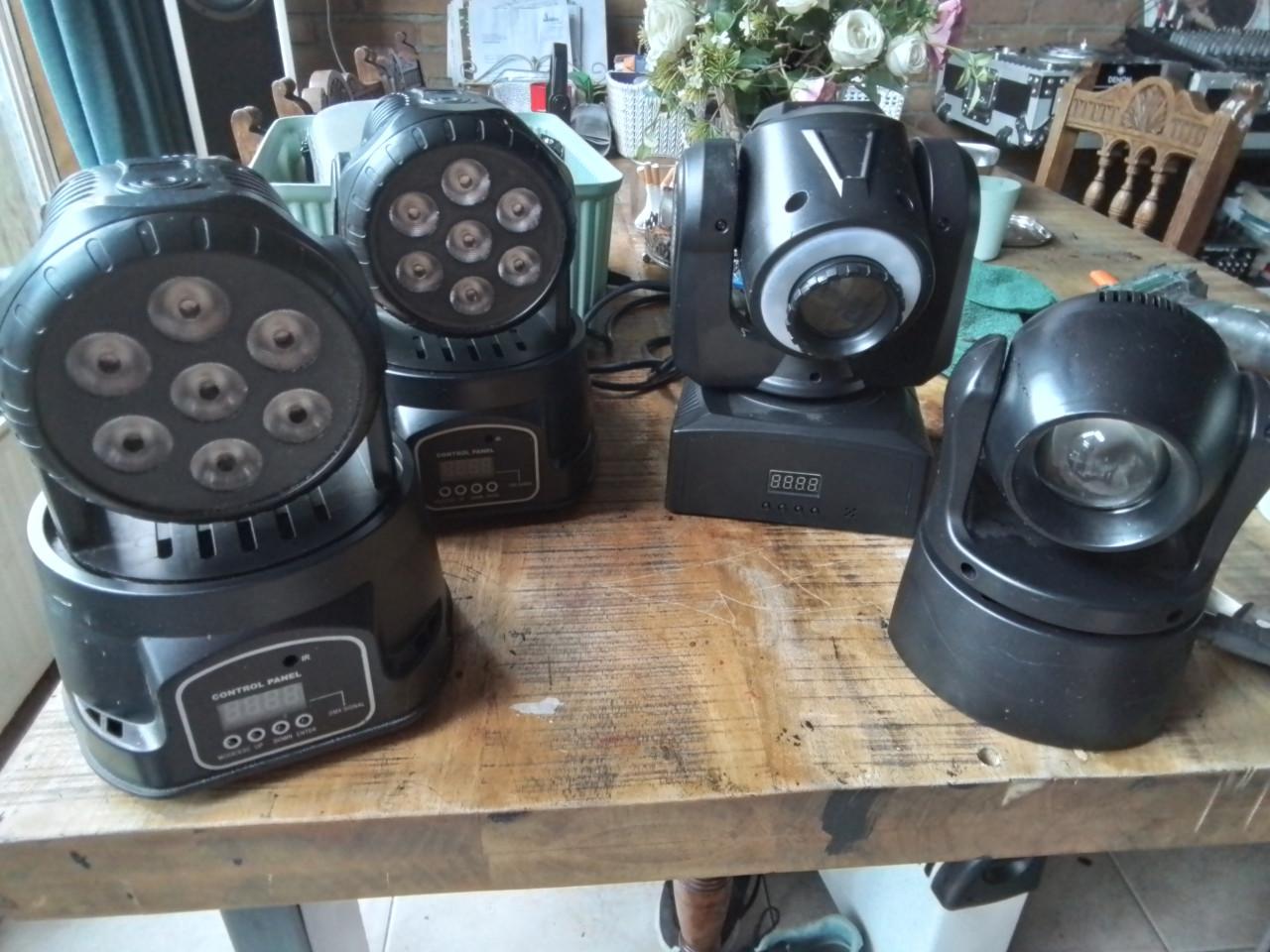 Mini let spot moving head light