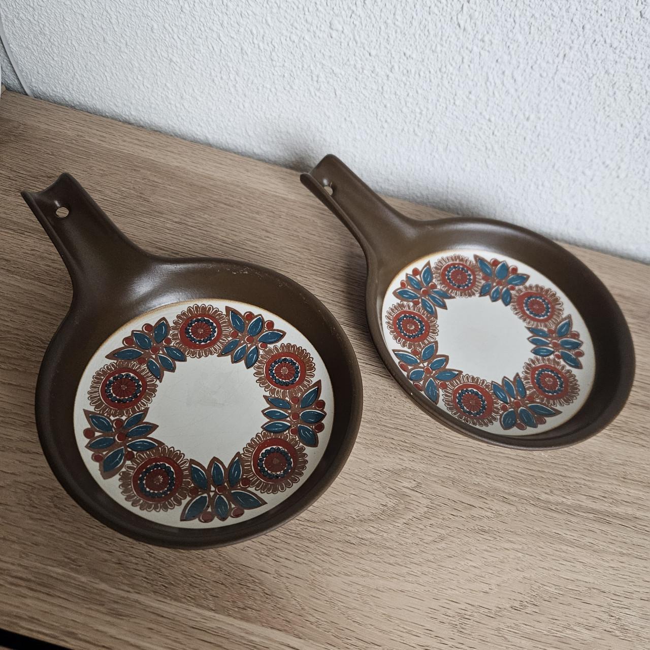 2 ovenschaaltjes pannetjes Figgjo flameware Astrid