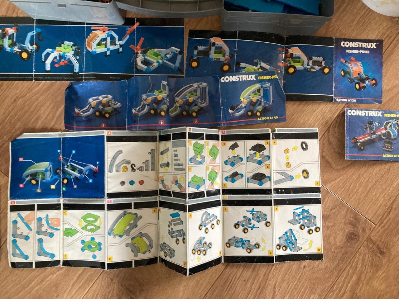 Construx Fisher-Price 1988- Vintage bouwspeelgoed