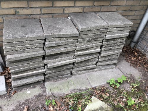 Gratis stoeptegels