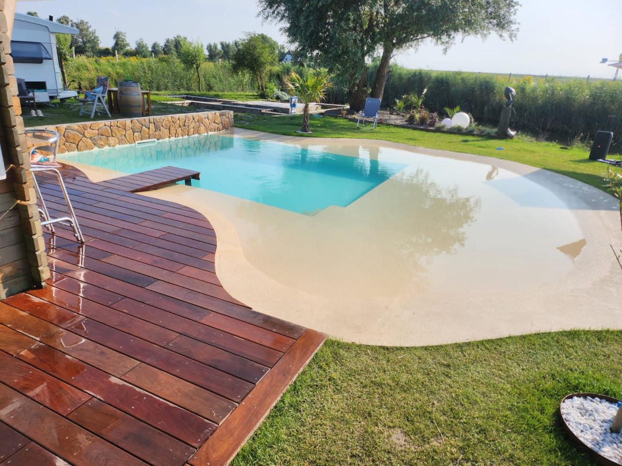 Zwembaden bouw, zwembadfolie (liner) lassen en renovatie