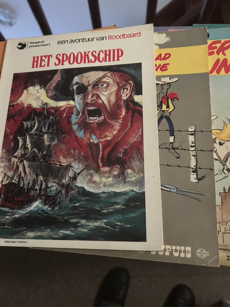 Verzameling stripboeken