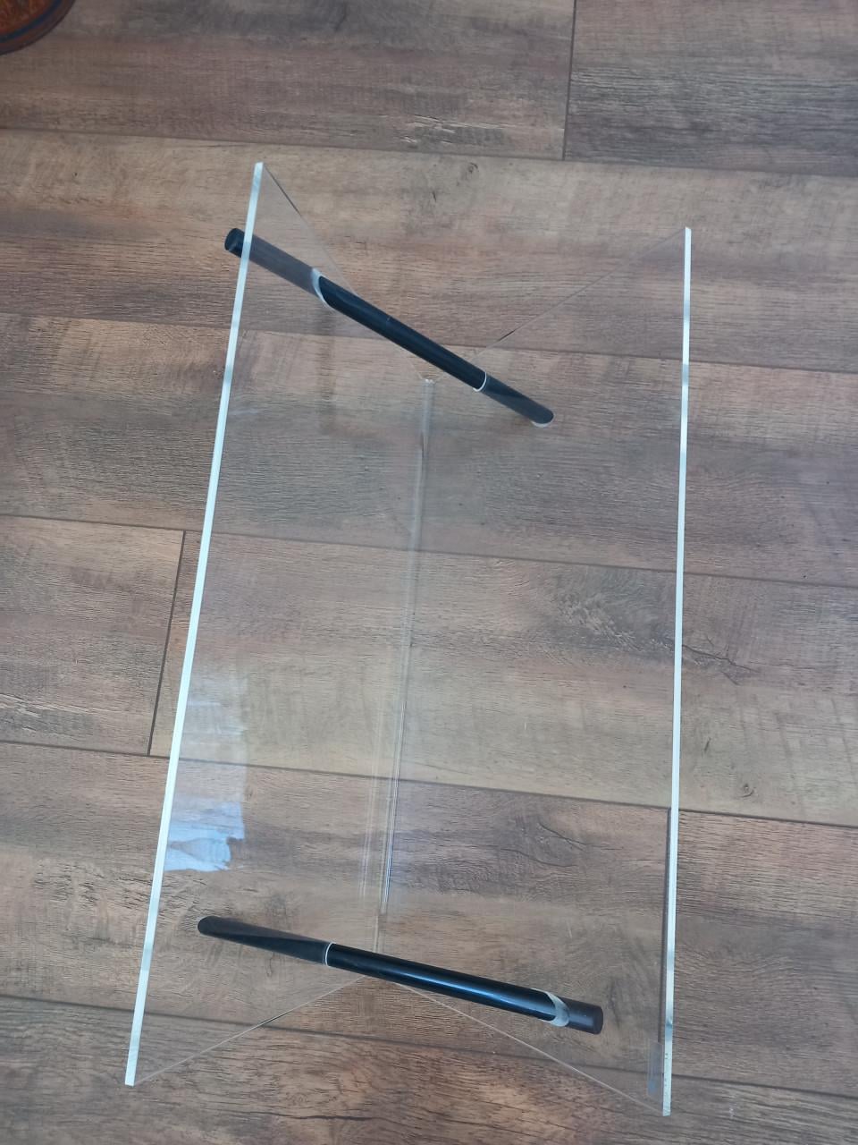Plexiglas Lectuur/Krantenbak