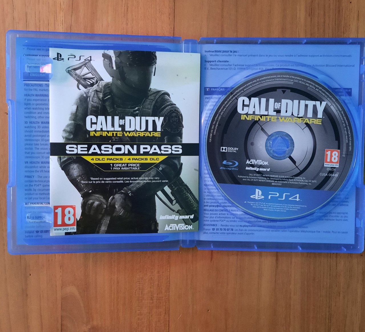 Playstation 4 game call of duty Infinite warfare