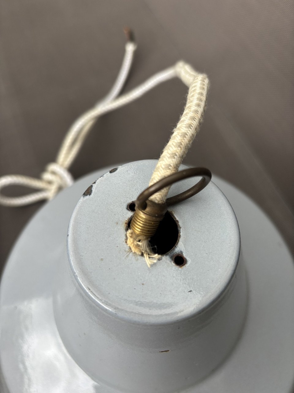 Philips emaille lampenkappen