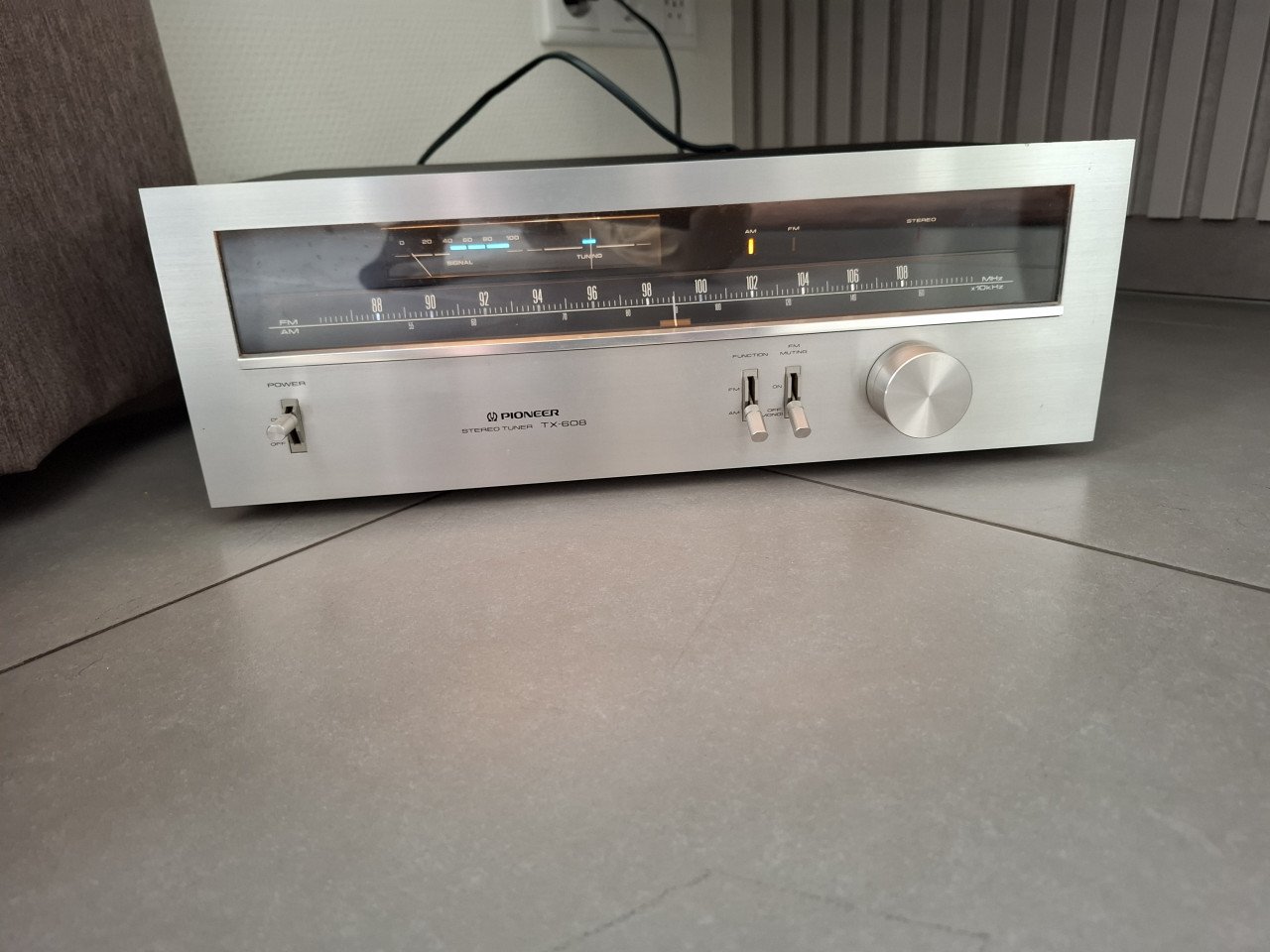 Pioneer TX 608 klassieke tuner,