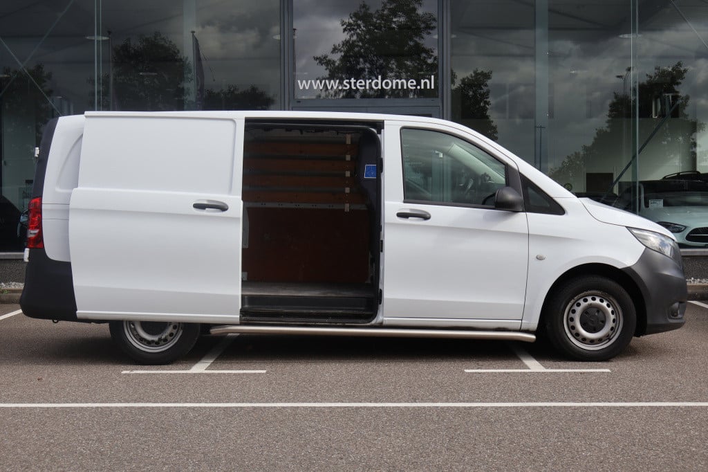 Mercedes-Benz Vito 114 cdi lang l betimmerd i airco l navi l deuren achter 