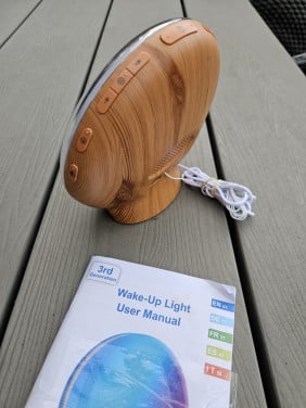 Zgan DistinQ Wake-Up Light – Wekkerradio, met WiFi en usb, day light lamp