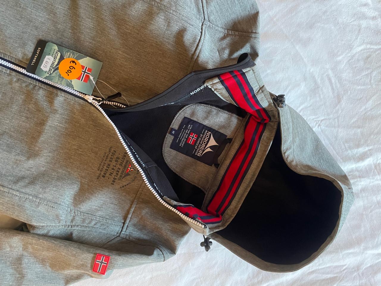Nordberg softshell jack maat M