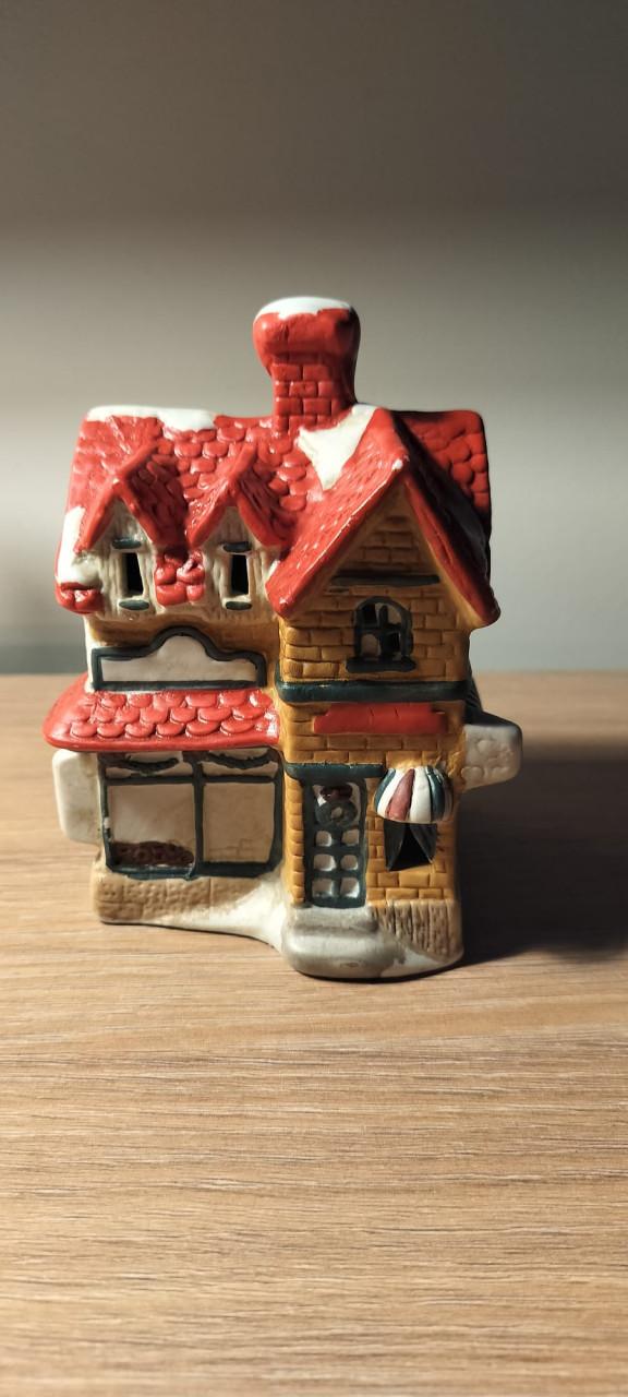 Vintage Kerstdorp Nova 1995 – Grote Set met Huisjes en Figuren